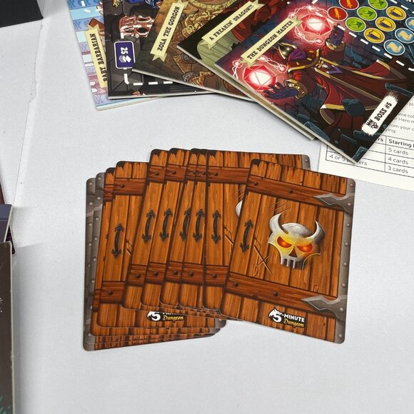 5-Minute Dungeon Boardgame 2016 Spinmaster 100% Complete Cooperative Card Game - Picture 4 of 11